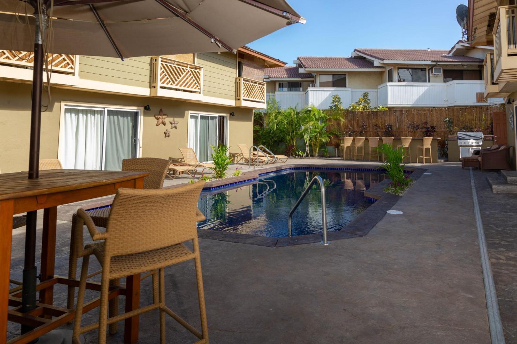 Bamboo Suite, 1 Bedroom, Sleeps 4, Pool & Bbq, Pre-Renovation Summer Sale Кихеи Екстериор снимка